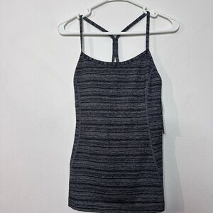 Under Armour Women's Striped Gray Tank Top